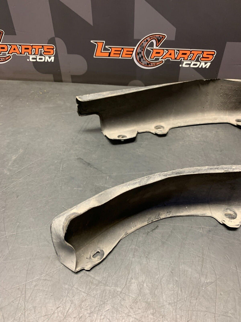 2001 CORVETTE C5 OEM LOWER BUMPER SKID COVERS PAIR USED