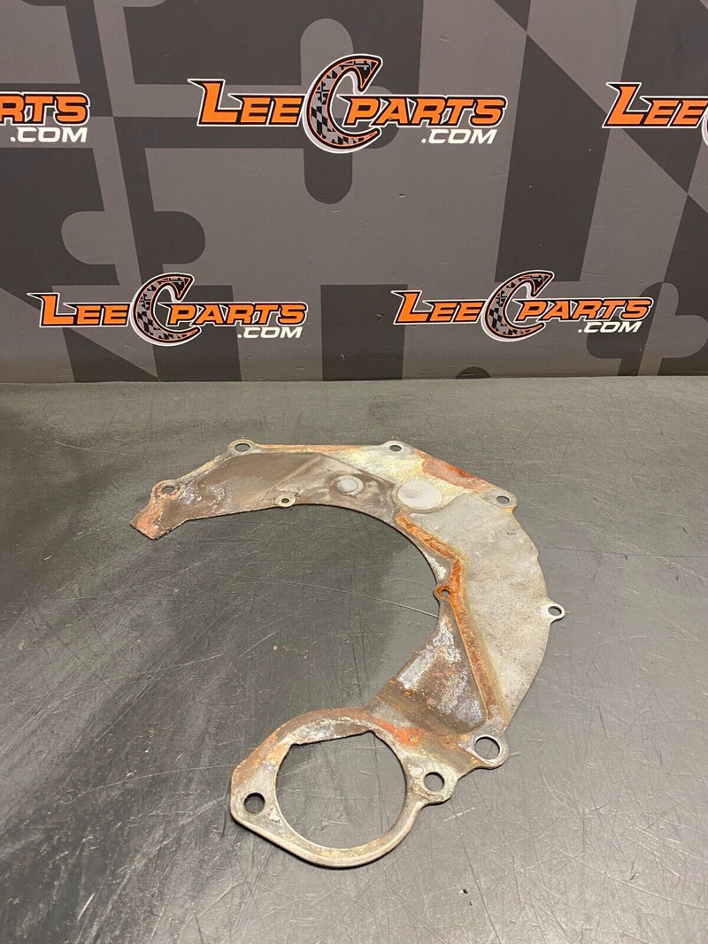 2006 MITSUBISHI LANCER EVO9 OEM STARTER PLATE BETWEEN TRANS AND MOTOR USED