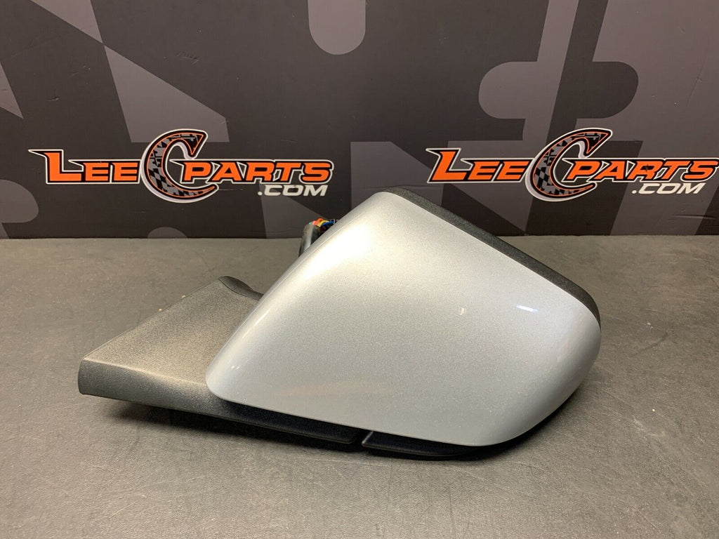 2016 FORD MUSTANG GT OEM LH DRIVER MIRROR TECH PACKAGE BLIND SPOT SILVER