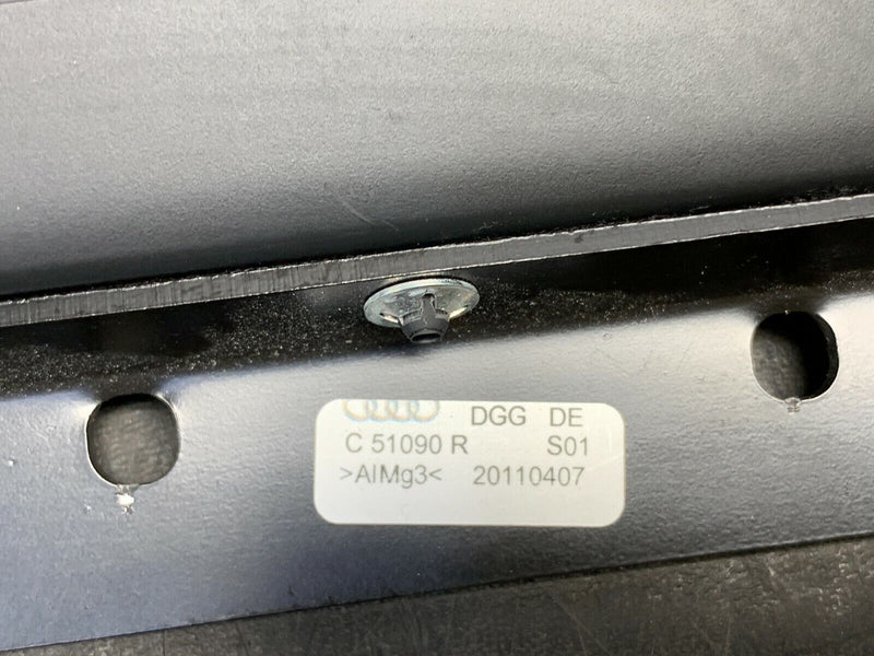 2012 AUDI R8 V10 GT OEM PASSENGER GLOVE BOX REAR PANEL
