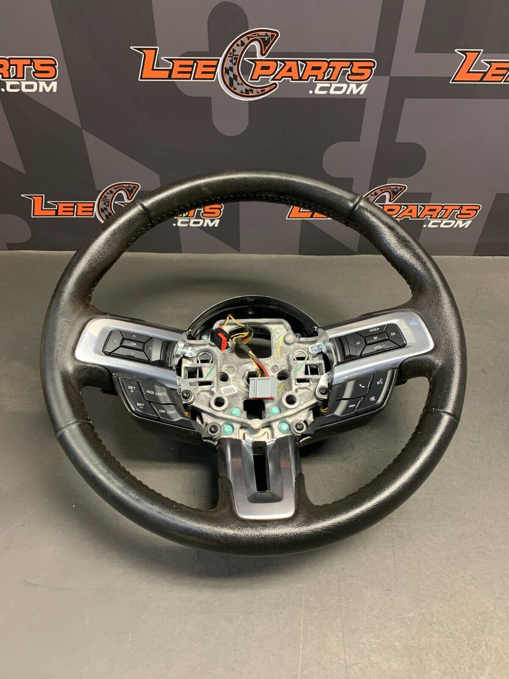 2016 FORD MUSTANG GT CONVERTIBLE OEM AUTOMATIC STEERING WHEEL
