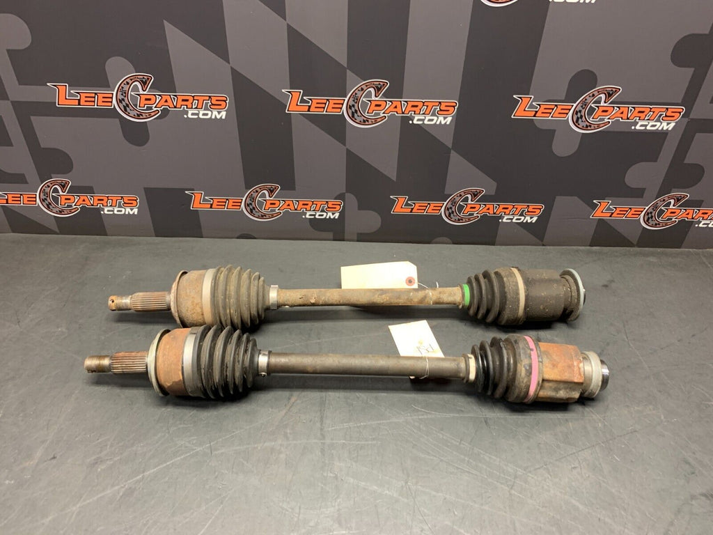 2014 MITSUBISHI EVOLUTION EVO 10 X OEM DRIVER PASSENGER FRONT AXLES AXLE SHAFTS