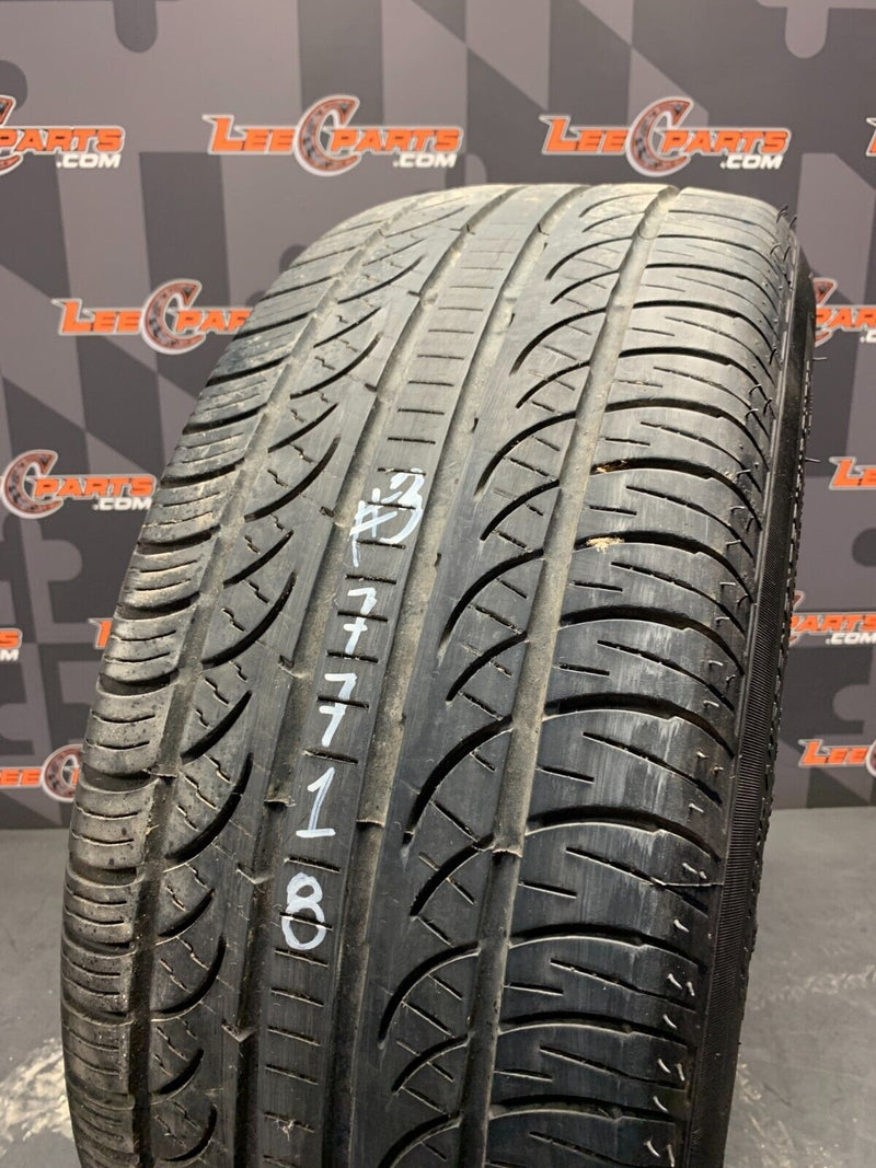 2019 FORD MUSTANG GT TIRE (1) PIRELLI PZERO 235/50/18 9/32 5K MILES