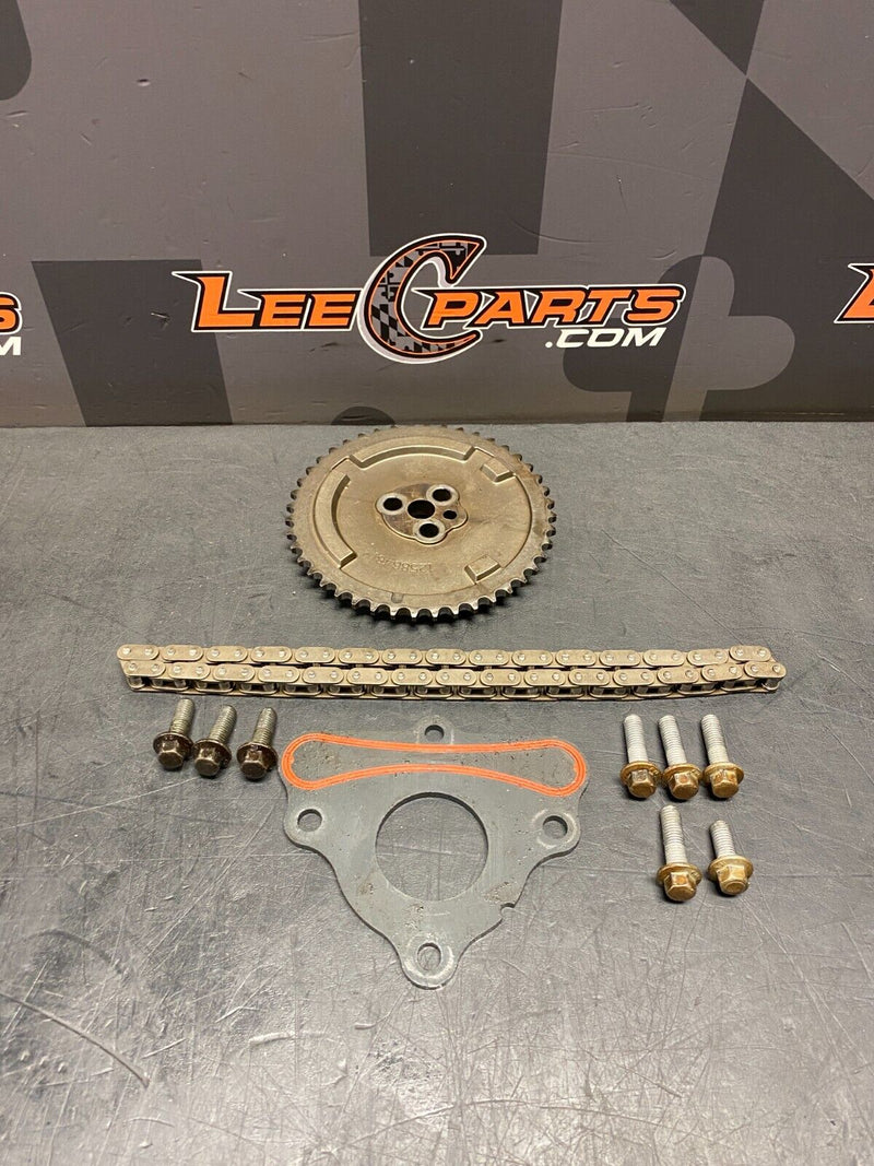 2006 CORVETTE C6 OEM TIMING GEAR CHAIN BOLTS CAM PLATE SET USED