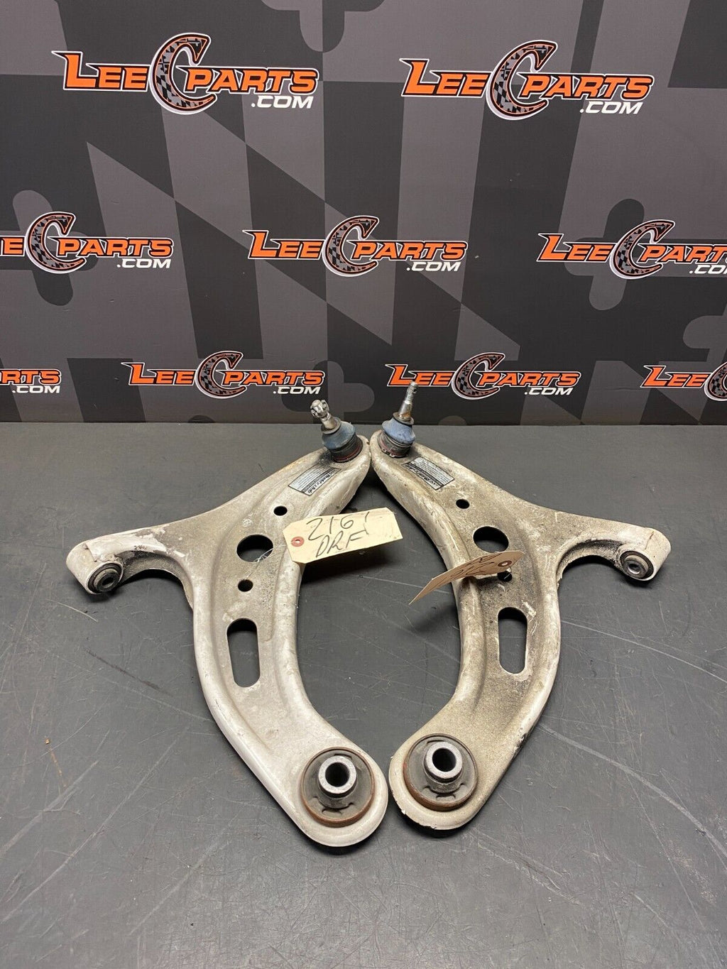 2017 SUBARU BRZ BUDDY CLUB FRONT LOWER CONTROL ARMS PAIR DR PS USED