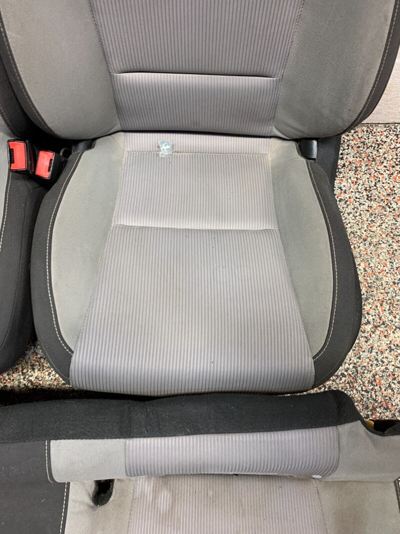 2014 CAMARO SS OEM COUPE GREY CLOTH FRONT REAR SEATS