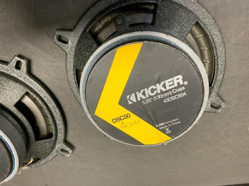 KICKER DSC50 CAR AUDIO SPEAKERS