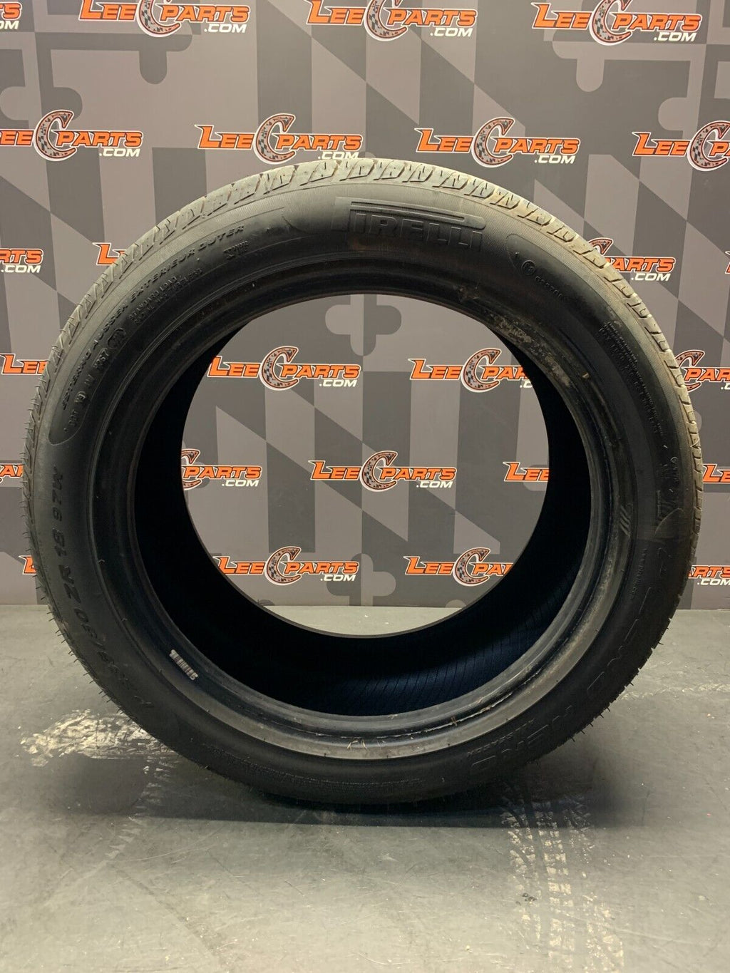 2019 FORD MUSTANG GT TIRE (1) PIRELLI PZERO 235/50/18 9/32 5K MILES