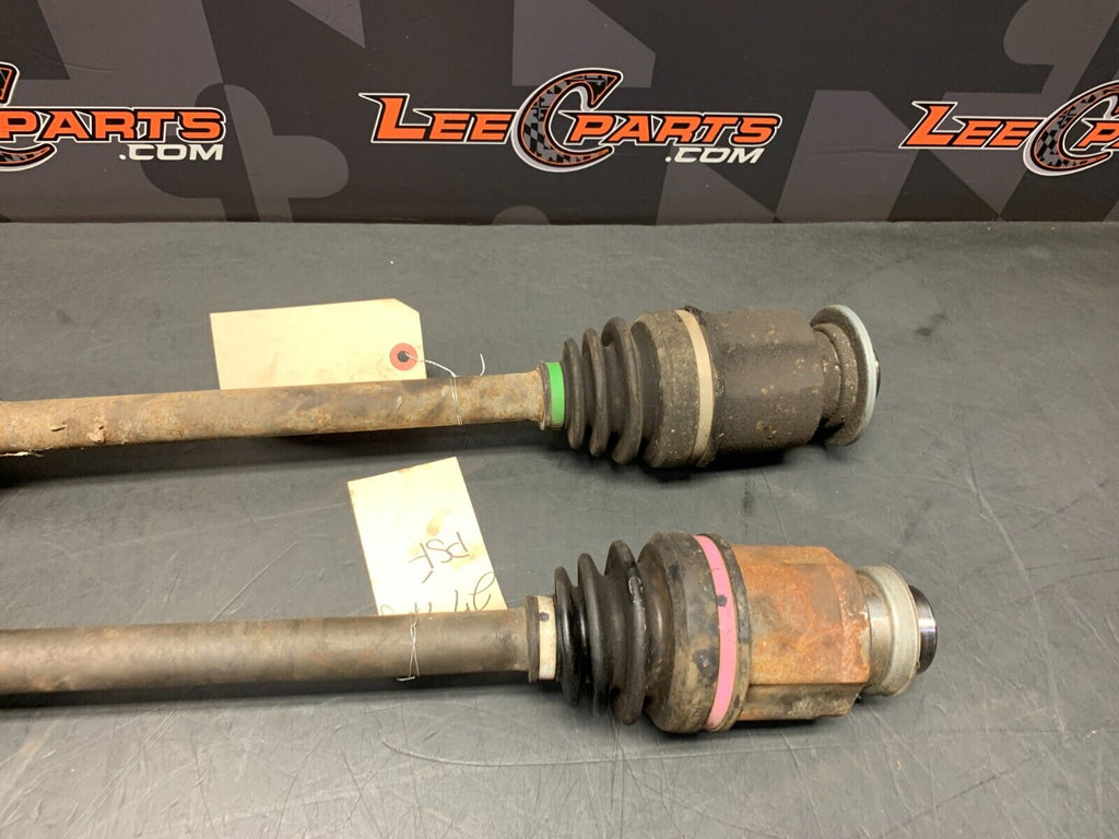 2014 MITSUBISHI EVOLUTION EVO 10 X OEM DRIVER PASSENGER FRONT AXLES AXLE SHAFTS