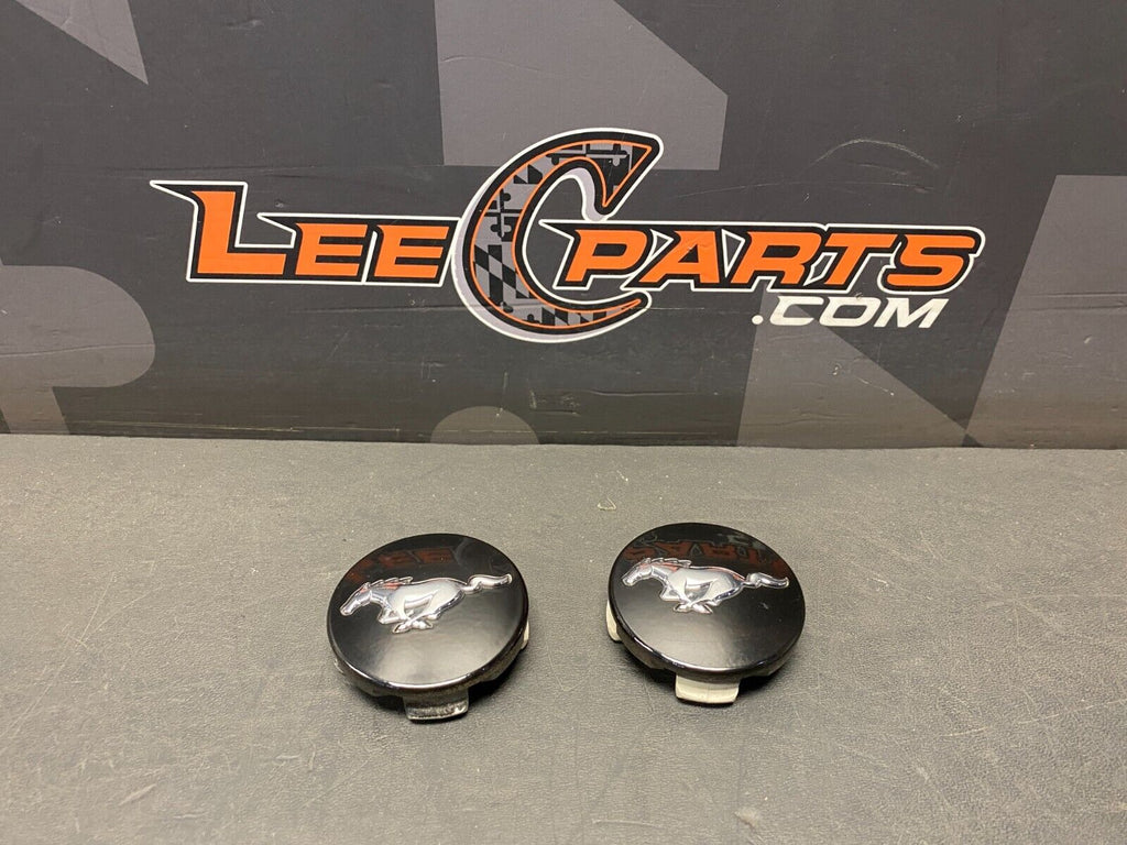 2019 FORD MUSTANG GT PP1 OEM CENTER CAPS PAIR (2) USED