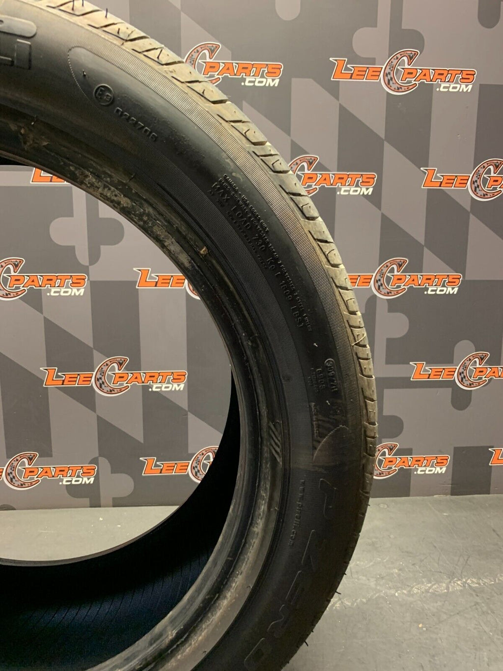 2019 FORD MUSTANG GT TIRE (1) PIRELLI PZERO 235/50/18 9/32 5K MILES