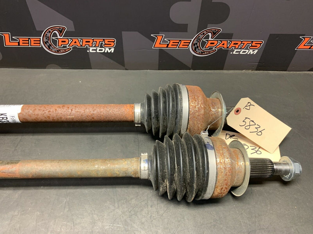 2020 FORD MUSTANG GT OEM DRIVER PASSENGER REAR AXLES AXLE SHAFT SET 496 MILES