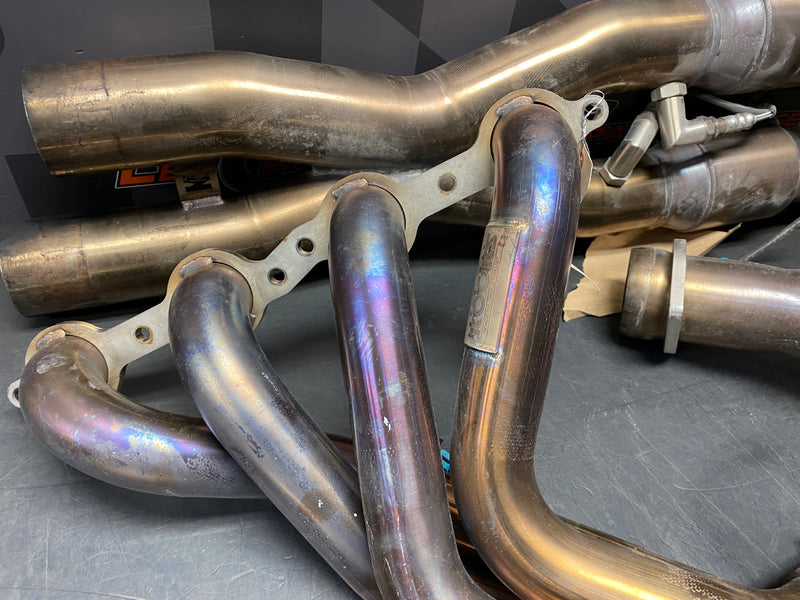 2008 CORVETTE C6 KOOKS LONGTUBE HEADERS AND X PIPE WITH EXTENSIONS 1 3/4IN